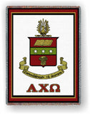 Alpha Chi Omega – Afghan - Throw Blanket, ACW-5397-T; ACW-8847-T