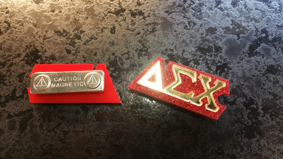 Delta Sigma Chi - Magnetic Pin for the Sisters of DSC