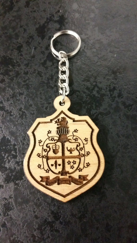 Kappa Beta Gamma - Crest Keychain