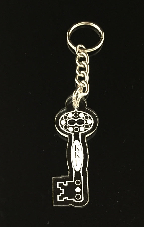 Kappa Kappa Gamma - Acrylic Skeleton Key Keychain with Letters