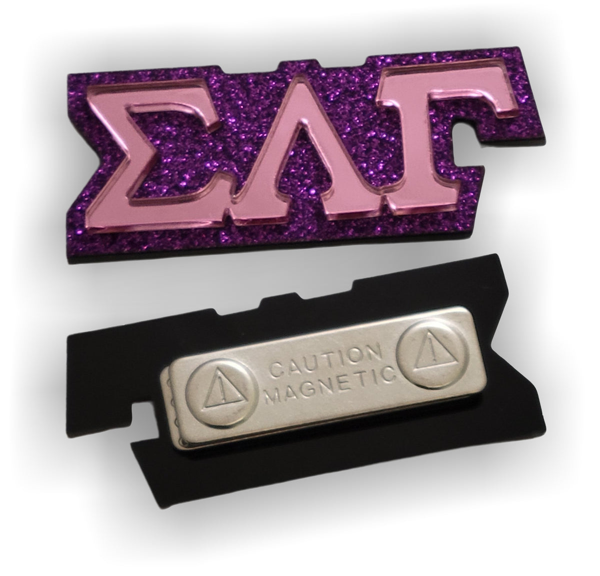 Sigma Pi Alpha - Acrylic Magnetic Pins – Greek Apparel and Hobbies