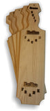 Paddle - Oak with Walnut and Oak Letters - Kit