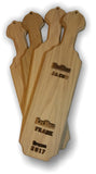 Paddle - Oak with Walnut and Oak Letters - Kit
