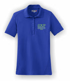 Omega Chi Rho – Ladies Polo Shirt, Embroidered - L475 Dry Zone® Sport-Tek®