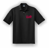 Omega Delta Phi – NKDC1963 Nike Dri-FIT Micro Pique 2.0 Polo - 23414-31D09E-080523