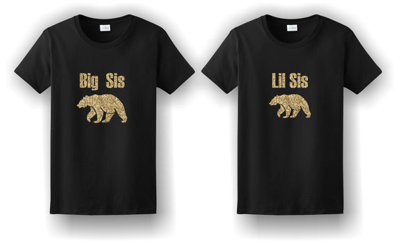 Sigma Pi Alpha-Gildan®-Ladies Ultra Cotton® 100% Cotton T-Shirt-2000L-Big Sis-Lil Sis-Bear