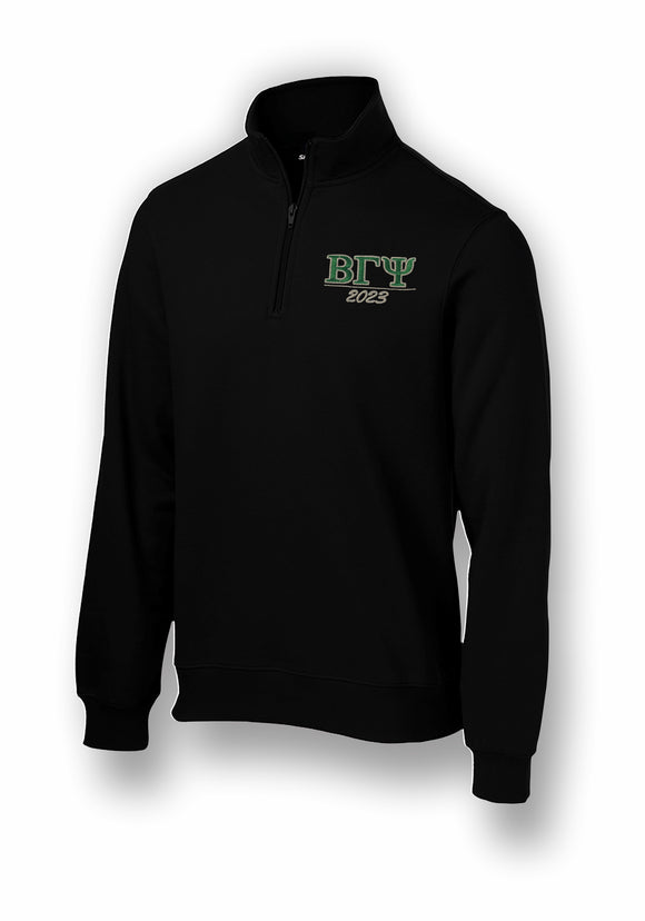 Beta Gamma Psi 1/4 Zip Sweatshirt, Sorority Embroidered Quarter Zip – ST253 Sport-Tek®