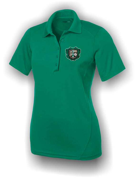 Beta Gamma Psi – Ladies Polo Shirt, Embroidered - L475 Dry Zone® Sport-Tek®