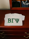 Beta Gamma Psi - NL3900  Next Level Apparel® Women’s Cotton Tee with Glitter Letters