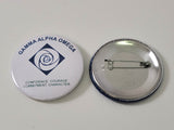 Gamma Alpha Omega - Pin Back Buttons - Assorted Buttons - 12249-1D4A46-063023