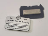 Gamma Alpha Omega - Professional Name Magnetic Name Badge - 12249-7211BD-063023