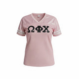 Omega Phi Chi-Jersey, Football, Sport-Tek® Ladies PosiCharge® Replica Jersey-WFC-LST307-FBJ -29549-B4037C-080423
