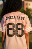 Omega Phi Chi-Jersey, Football, Sport-Tek® Ladies PosiCharge® Replica Jersey-WFC-LST307-FBJ -29549-B4037C-080423