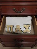 Pi Lambda Chi - Jerzees 996M - Pullover Hooded Sweatshirt with Double Stitched Letters