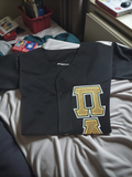 Pi Lambda Chi - ST220 - Full Button Jersey with Double Stitched Letters