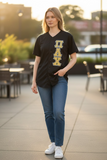 Pi Lambda Chi - ST220 - Full Button Jersey with Double Stitched Letters