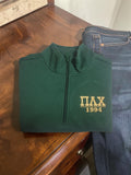 Pi Lambda Chi with 1994 1/4 Zip Sweatshirt, Sorority Embroidered Quarter Zip – ST253 Sport-Tek®