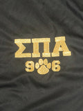 Sigma Pi Alpha Sport-Tek® 2-Button Henley Jersey with Shimmering Gold Letters