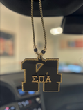Sigma Pi Alpha - Shimmering Gold Number Tiki