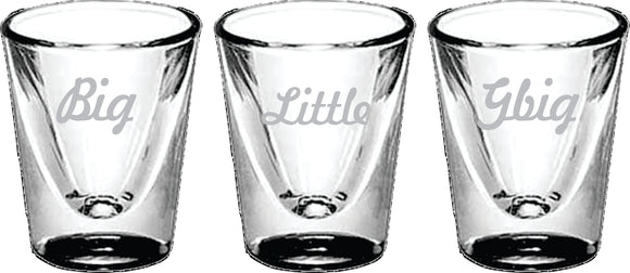 Big/Little - Shot Glass, Collectors - 5122