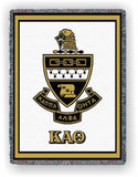Kappa Alpha Theta – Afghan - Throw Blanket, KAQ-5449-T; KAQ-8856-T