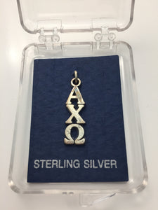 Alpha Chi Omega - JUMBO Sterling Silver Lavalier