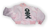 Omega Phi Chi-Baseball Jacket, Satin, ASW-WFC-BBJACKET