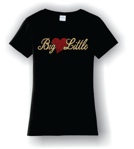Big/Little Loves T-Shirt - LPC450 Port & Company® Ladies Fan Favorite™ Short Sleeve Tee