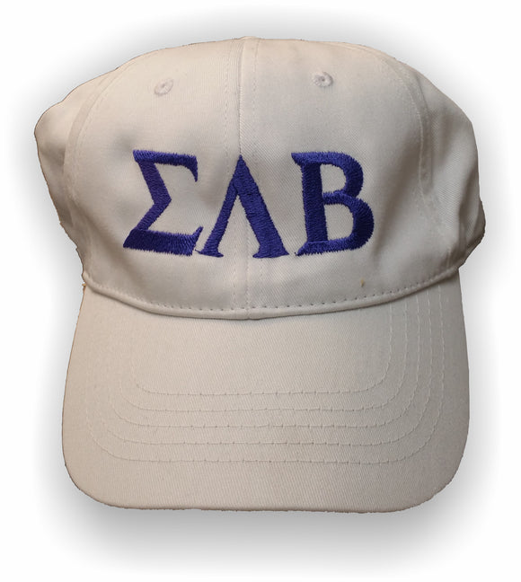 Sigma Lambda Beta – Baseball Cap, Embroidered, FLEXFIT 210® PREMIUM FITTED CAP