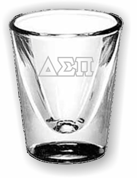 Delta Sigma Pi – Shot Glass, Collectors – 5122