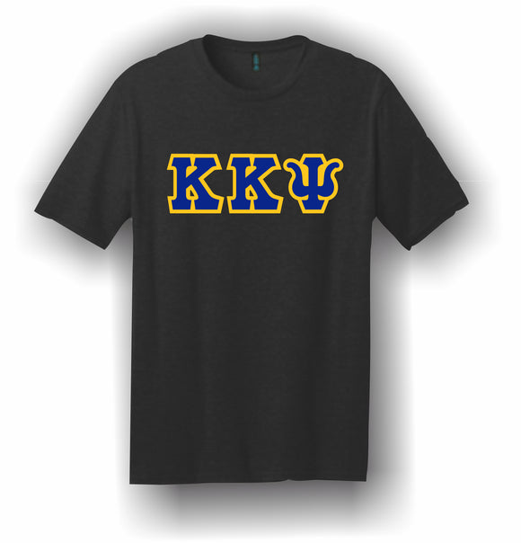 Kappa Kappa Psi – T-Shirt, Embroidered (Single Stitched)  – 5180 Hanes® Beefy-T® - 100% Cotton T-Shirt