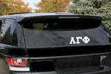 Alpha Gamma Phi – Decal for Car, Laptop or Anywhere; Vinyl Decal in 2 Inch or 3 Inch sizes