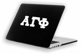 Alpha Gamma Phi – Decal for Car, Laptop or Anywhere; Vinyl Decal in 2 Inch or 3 Inch sizes