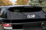 Omega Delta Phi – Decal for Car, Laptop or Anywhere; Vinyl Decal in 2 Inch or 3 Inch sizes