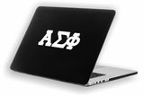 Alpha Sigma Phi – Decal for Car, Laptop or Anywhere; Vinyl Decal in 2 Inch or 3 Inch sizes