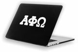 Alpha Phi Omega – Decal for Car, Laptop or Anywhere; Vinyl Decal in 2 Inch or 3 Inch sizes