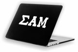 Sigma Alpha Mu – Decal for Car, Laptop or Anywhere; Vinyl Decal in 2 Inch or 3 Inch sizes