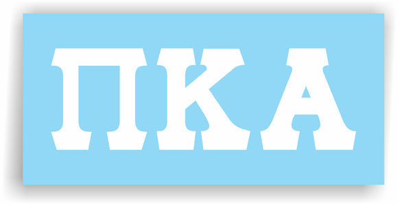 Pi Kappa Alpha– Decal for Car, Laptop or Anywhere; Vinyl Decal in 2 Inch or 3 Inch sizes