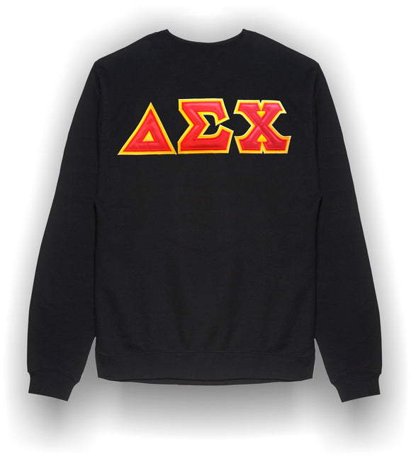 Delta Sigma Chi - Crew-neck Sweatshirt in the Traditional Style