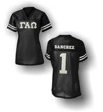 Gamma Alpha Omega - LST307 Ladies Fitted Football Jersey