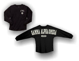 Gamma Alpha Omega - Pom Pom Long Sleeve Jersey with Glitter Design