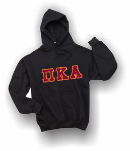 Pi Kappa Alpha - Hooded Sweatshirt, Embroidered (Double Stitched) - 4997M JERZEES® SUPER SWEATS®