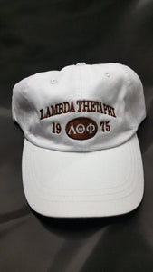 Lambda Theta Phi - Vintage Cap with Letters and Year