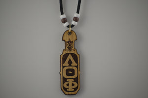 Lambda Theta Phi - Maple Wood Paddle Tiki