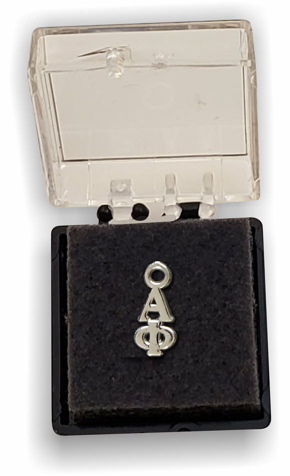 Alpha Phi - Sterling Silver Lavalier Charm