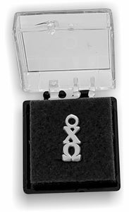 Chi Omega - Lavalier, Sterling Silver; CW-LVLR