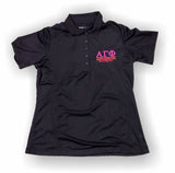 Alpha Gamma Phi – Ladies Polo Shirt, Embroidered - L475 Dry Zone® Sport-Tek®