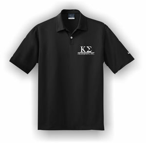 Kappa Sigma – Polo, Embroidered - Nike Dri-FIT Pebble Texture Polo – 373749