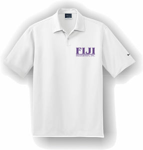 Phi Gamma Delta, FIJI – Polo, Embroidered - NKDC1963 Nike Dri-FIT Micro Pique 2.0 Polo