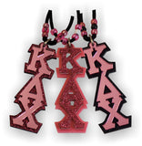 Kappa Delta Chi-Tikis, Assorted Glitter-KDC-03-TIKI - 15663-C83CFE-050323